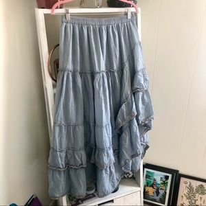 ModCloth Boho Long Skirt
